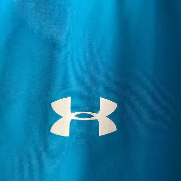 UNDER ARMOUR Shirt Girls Youth Blue Short Sleeve Heatgear YXL XL Extra Large - Picture 4 of 6